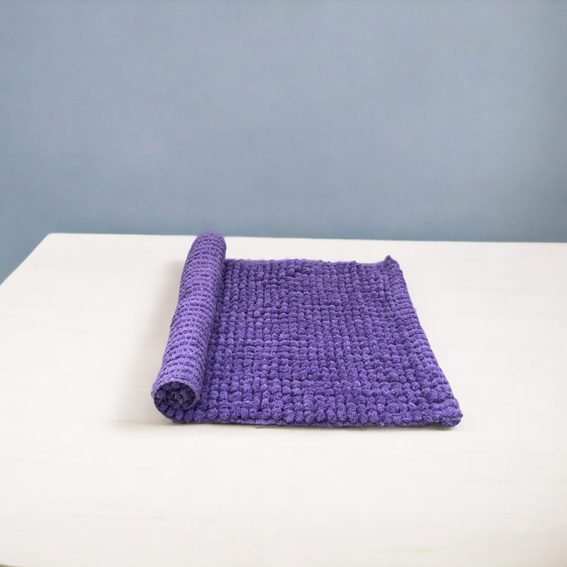 Buy Melca Bathmat - Purple Bath Mats from Vaaree