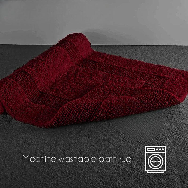 Buy Ette Bathmat - Maroon Bath Mats from Vaaree