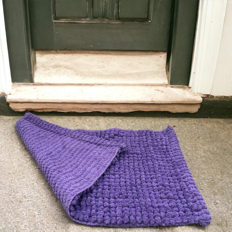 Buy Melca Bathmat - Purple Bath Mats from Vaaree