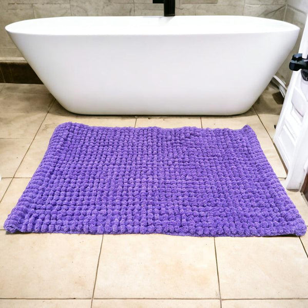 Buy Melca Bathmat - Purple Bath Mats from Vaaree