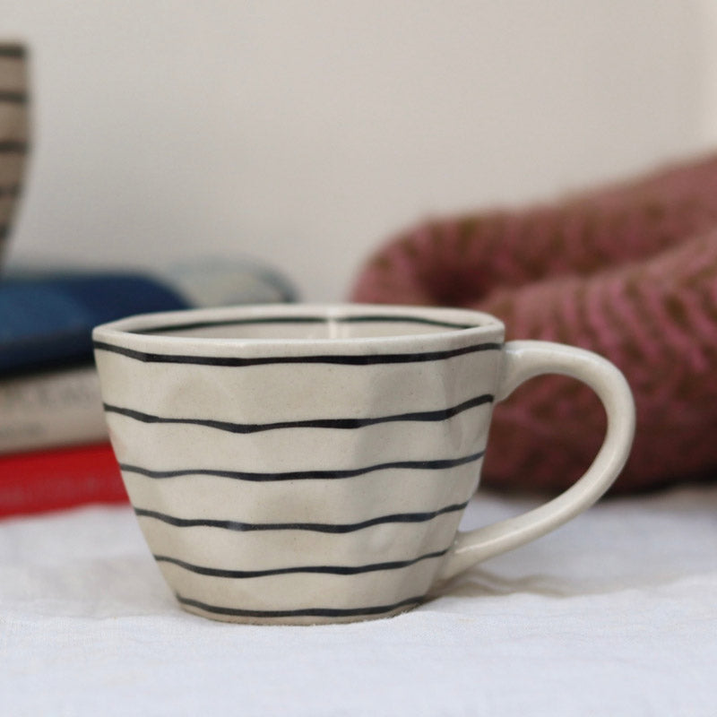 Buy Minesa Ceramic Cup (250 ML) - Set of Four Mug & Tea Cup from Vaaree