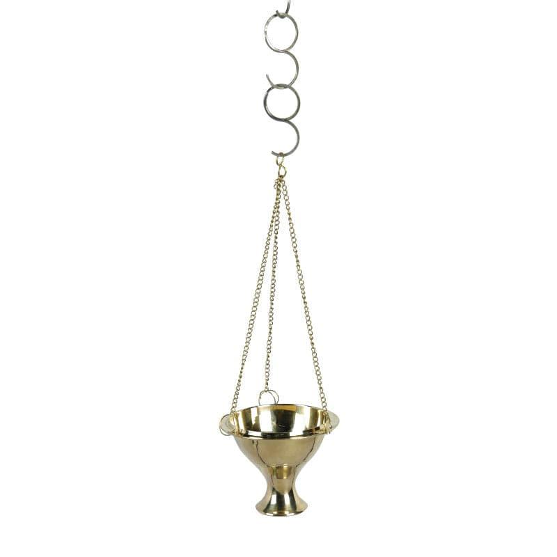 Buy Brass Dena Hanging Loban Dhoop Holder Incense Holders from Vaaree