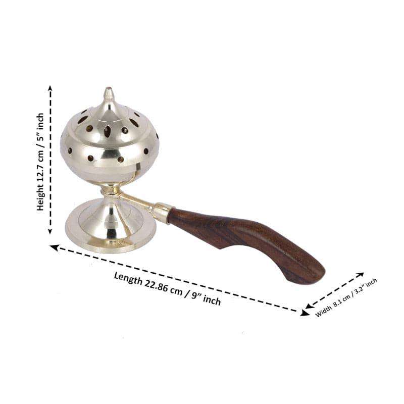 Buy Brass Kera Loban Dhoop Holder Incense Holders from Vaaree