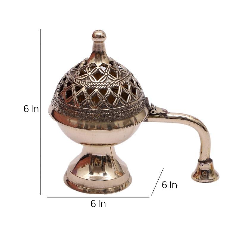 Buy Brass Loban Dhoop Holder Incense Holders from Vaaree