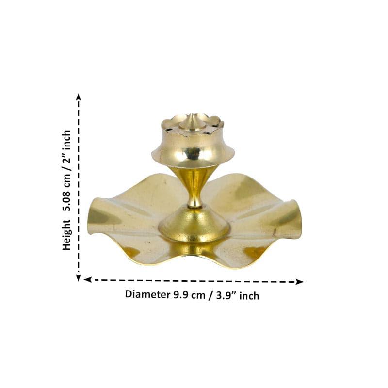 Buy Brass Wave Incense Stick Holder Incense Holders from Vaaree