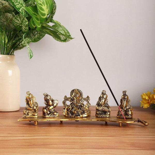 Buy Ganpathi Bless Incense Holder Incense Holders from Vaaree