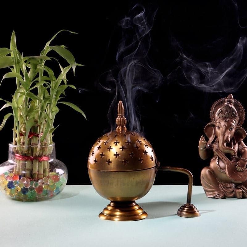 Buy Globe Lobaan With Handle Incense Holders from Vaaree