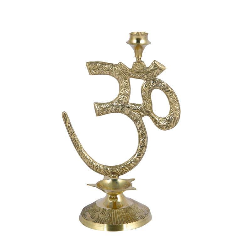 Buy Om Bless Diya with Incense Holder Incense Holders from Vaaree