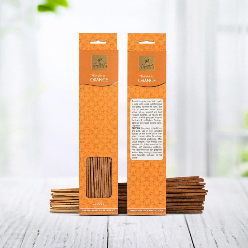 Buy Cami Mandarin Incense Stick - Set Of Forty Incense Sticks & Cones from Vaaree