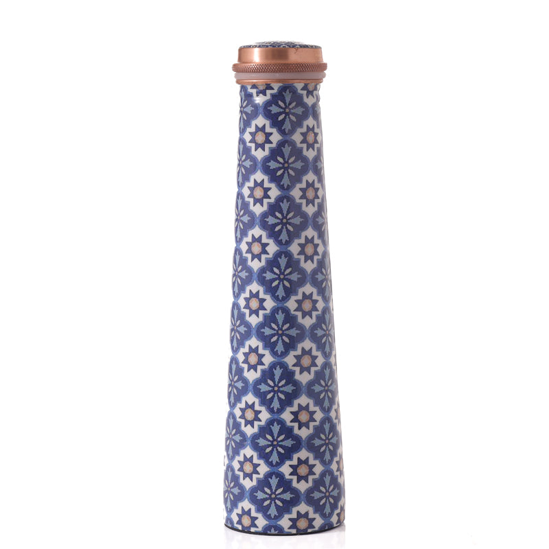 Buy Elora Moroccan Copper Water Bottle Bottle from Vaaree