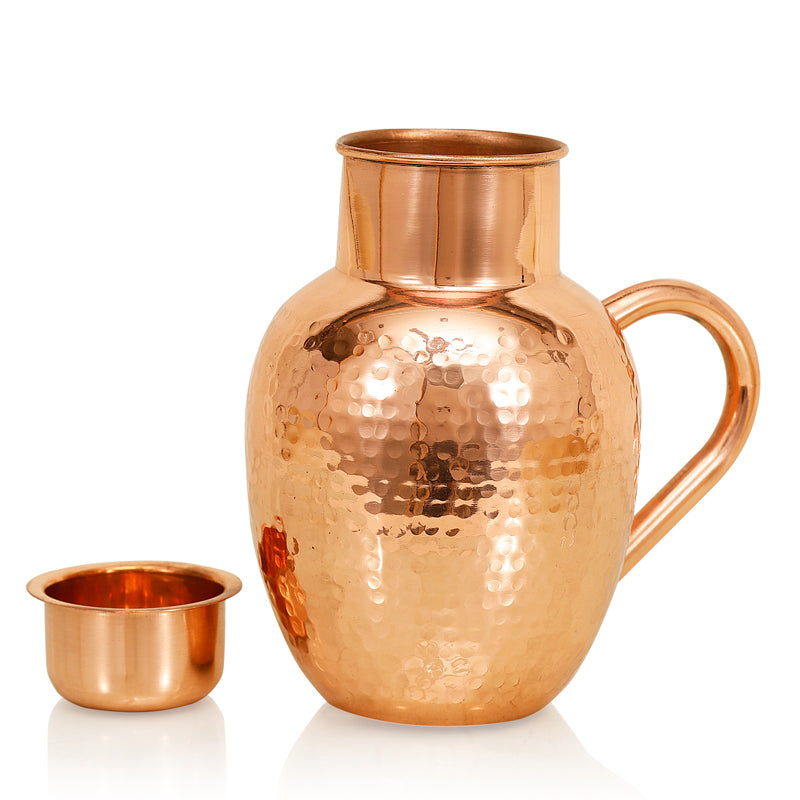 Buy Niama Apple Copper Jug Jug from Vaaree