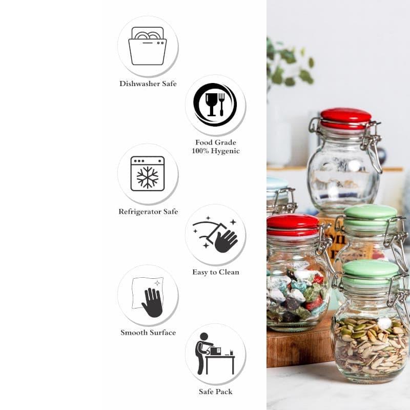 Buy Jar - Azoroni Jar (150 ML) - Set Of Six at Vaaree online