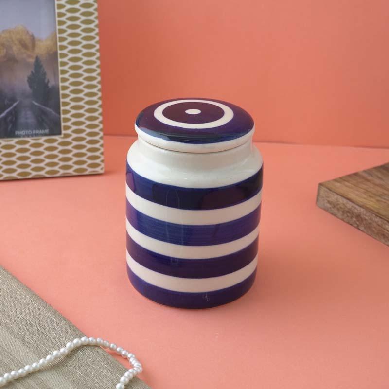 Jar - Blue Eye Striped Jar (700 ML)