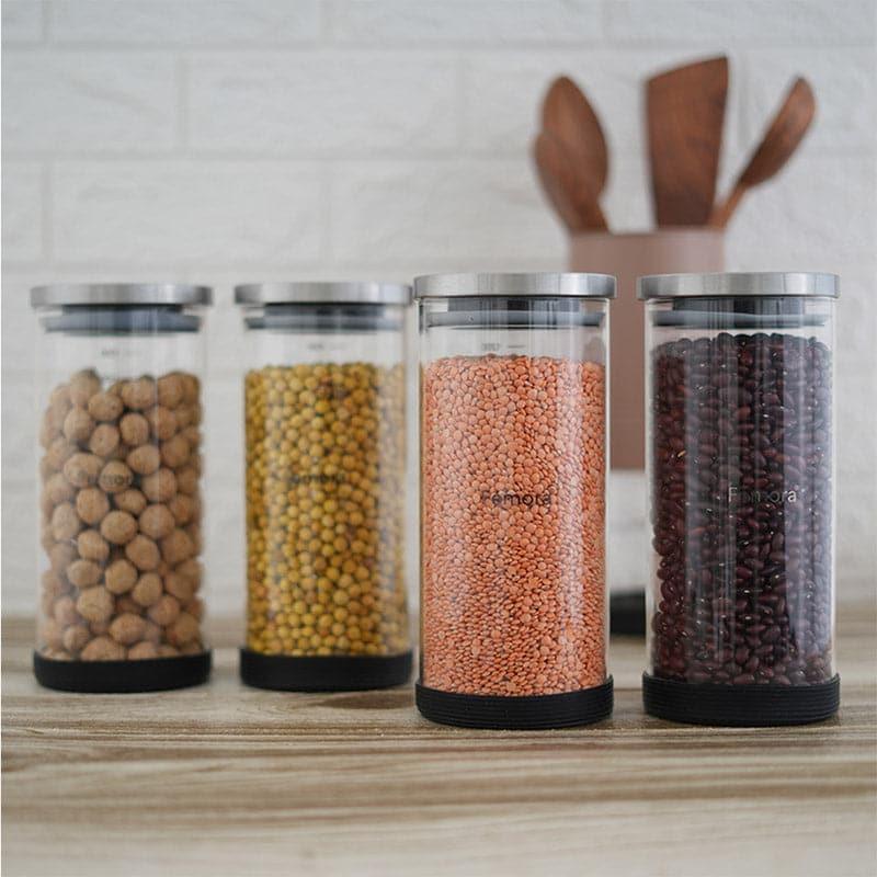 Jar - Carina Storage Jar (1300 ML) - Set Of Four