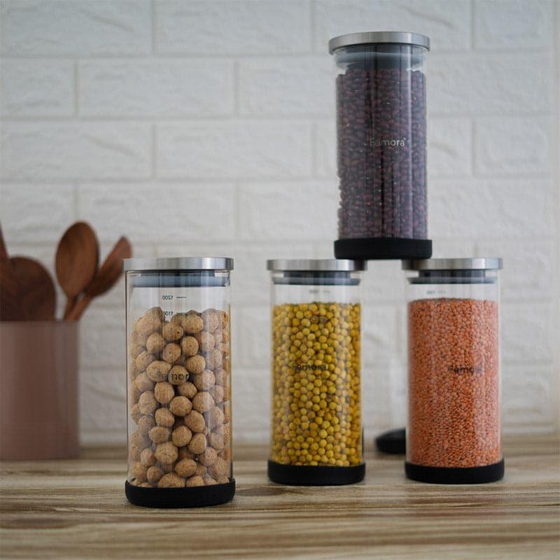 Jar - Carina Storage Jar (1300 ML) - Set Of Four