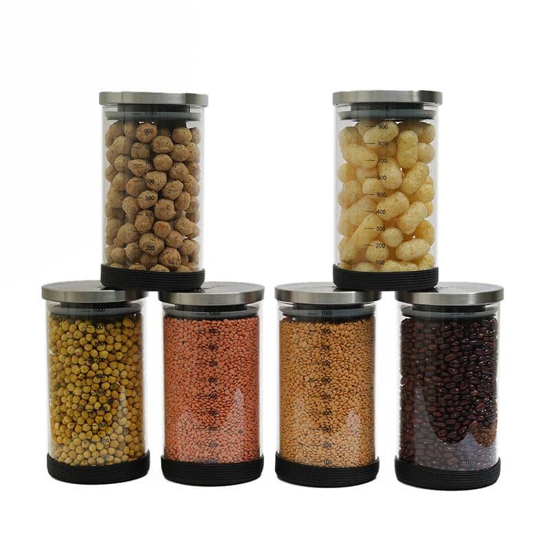 Jar - Carina Storage Jar (1300 ML) - Set Of Six