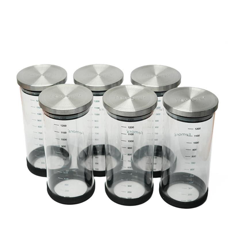 Jar - Carina Storage Jar (1300 ML) - Set Of Six