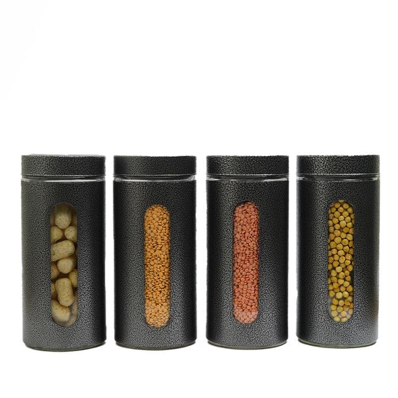 Jar - Derga Storage Jar (1300 ML) - Set Of Four