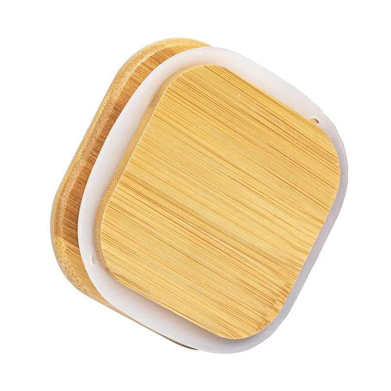 Jar - Elina Storage Container With Bamboo Lid - 450 ML