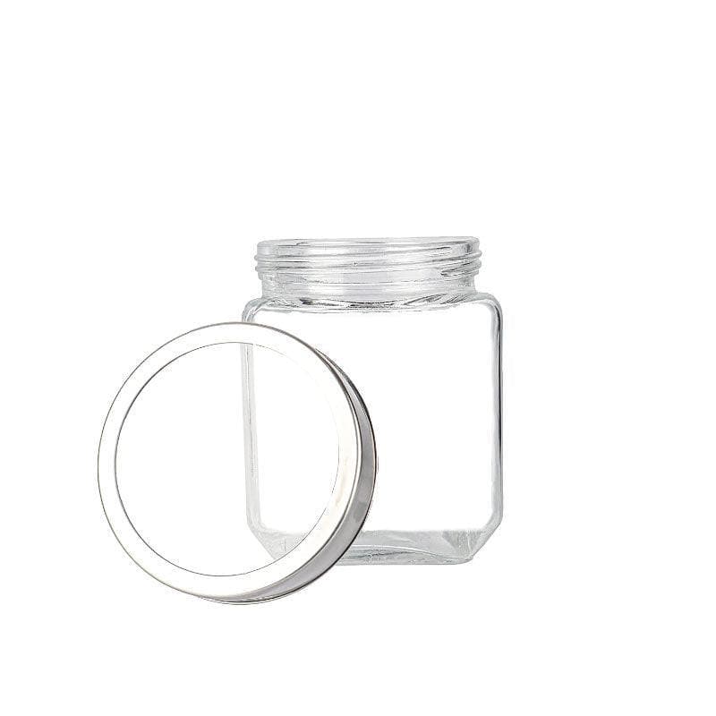 Jar - Fiona Storage Container With steel lid - 1150 ML