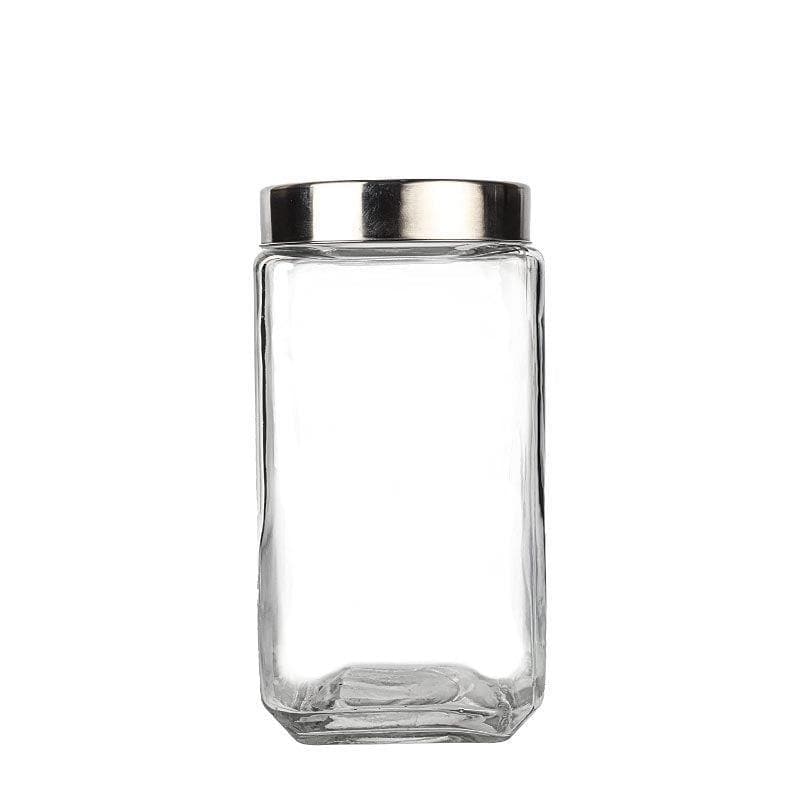 Jar - Fiona Storage Container With steel lid - 2000 ML