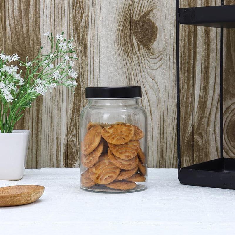 Jar - Flavor Vault Storage Jar (Black) - Set Of Three