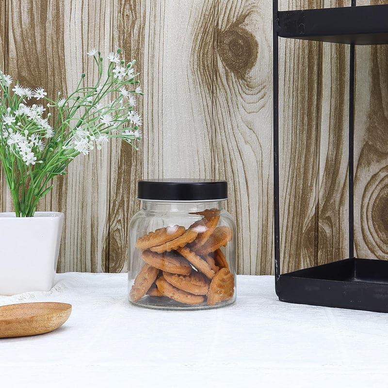 Jar - Flavor Vault Storage Jar (Black) - Set Of Three