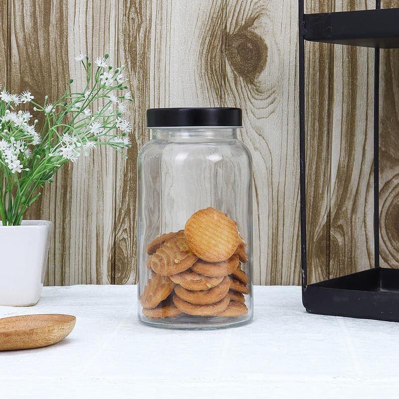 Jar - Flavor Vault Storage Jar (Black) - Set Of Three