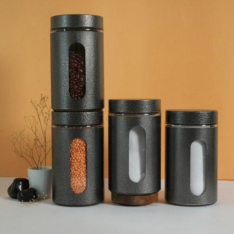 Jar - Gradient Storage Jar (1000 ML) - Set Of Four