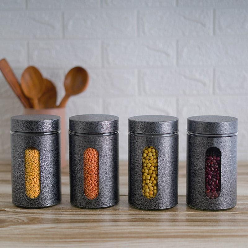 Jar - Gradient Storage Jar (1000 ML) - Set Of Four