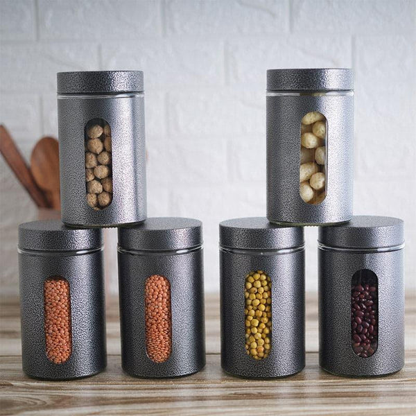 Jar - Gradient Storage Jar (1000 ML) - Set Of Six