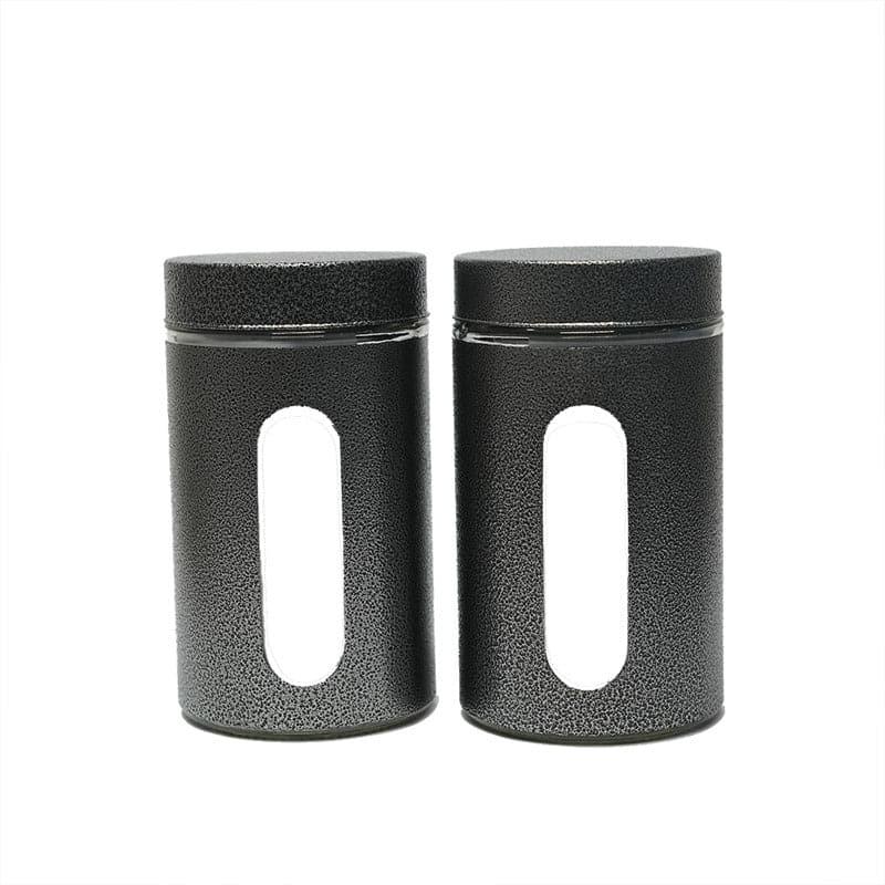 Jar - Gradient Storage Jar (1000 ML) - Set Of Two