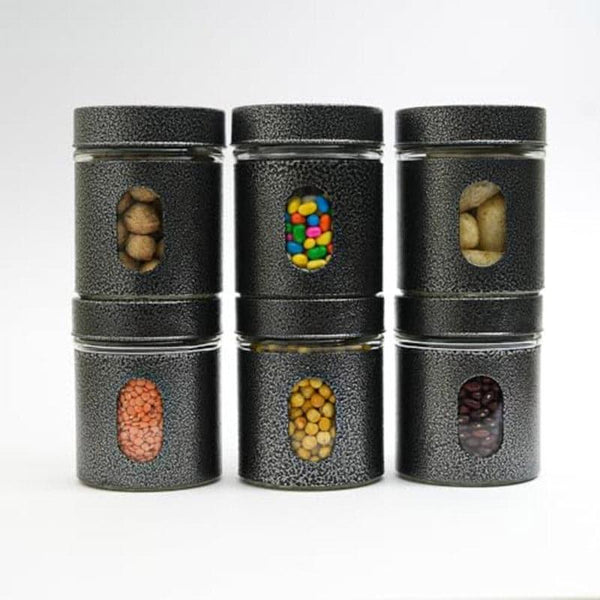 Jar - Jansa Storage Jar (300 ML) - Set Of Six