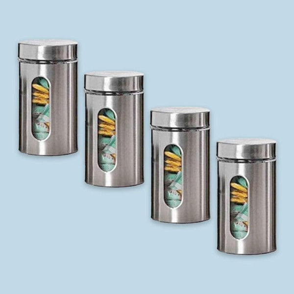 Jar - Rhodo Storage Jar (1000 ML Each) - Set Of Four