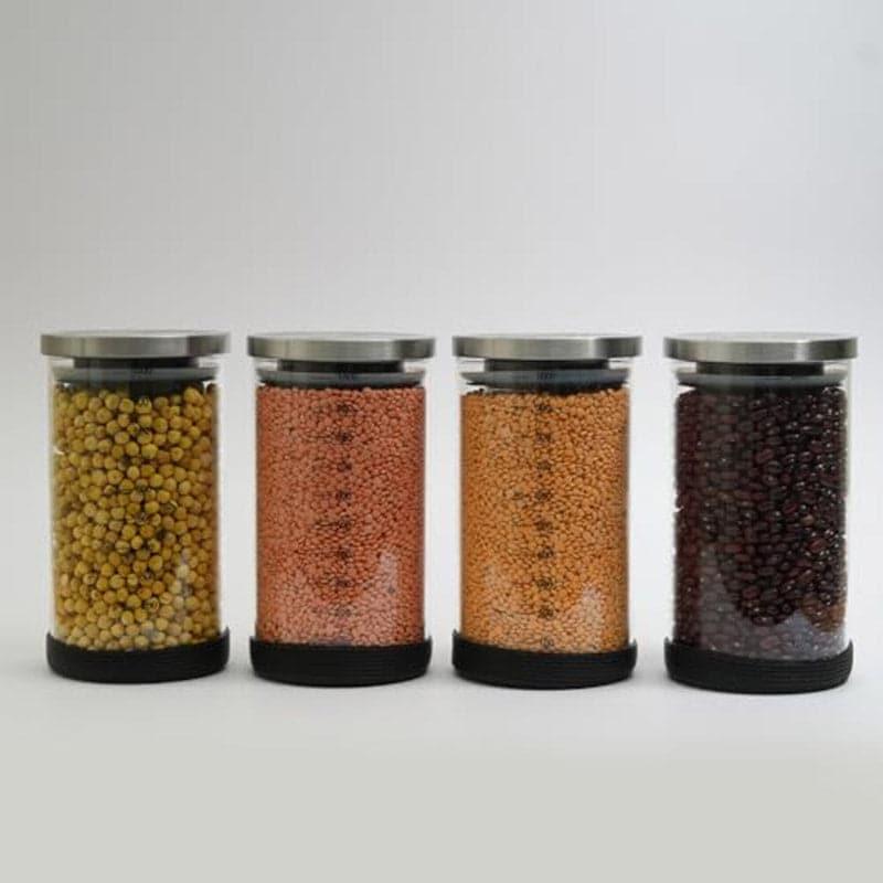 Jar - Stella Storage Jar (1000 ML) - Set Of Four