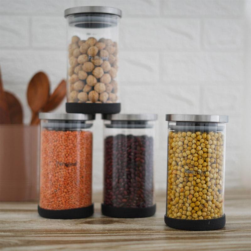 Jar - Stella Storage Jar (1000 ML) - Set Of Four