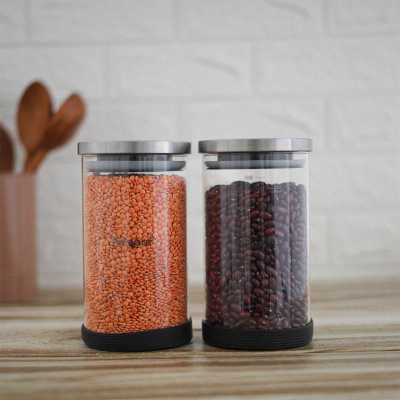 Jar - Stella Storage Jar (1000 ML) - Set Of Two