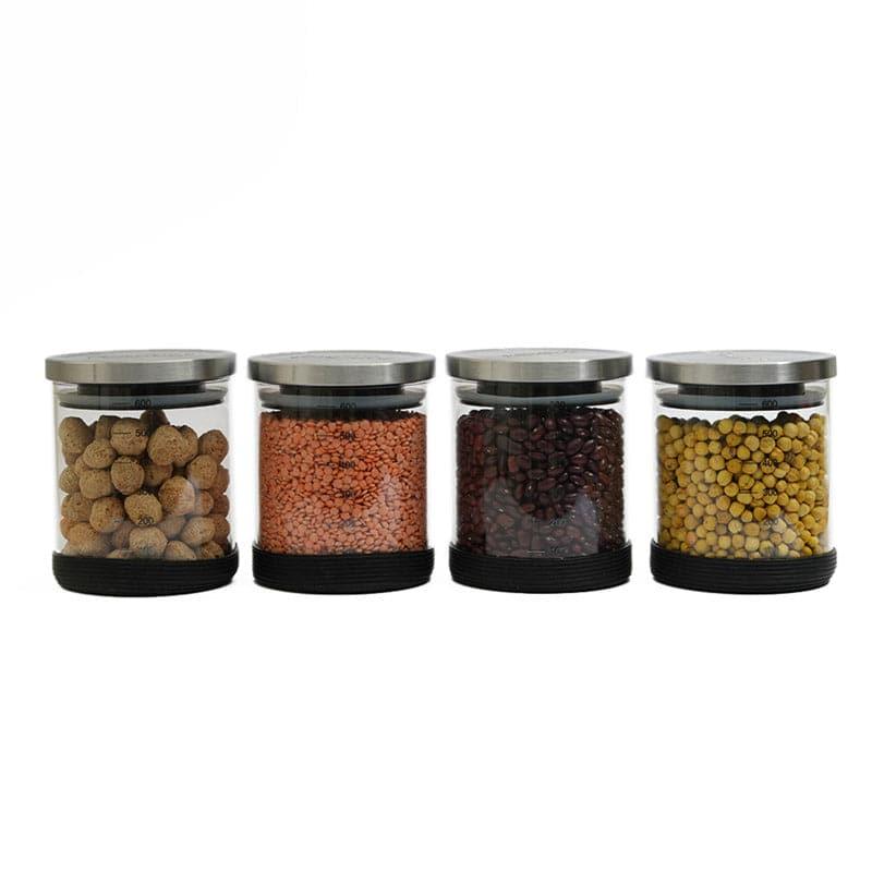 Jar - Stella Storage Jar (600 ML) - Set Of Four