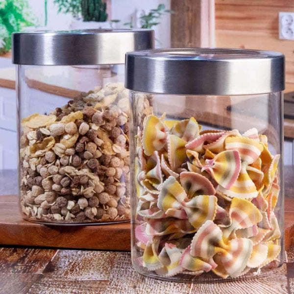 Jar - Clinq Storage Jar - Set Of Two