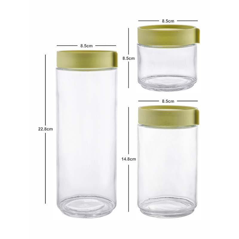 Jar - Ginxo Storage Jar - Set Of Three