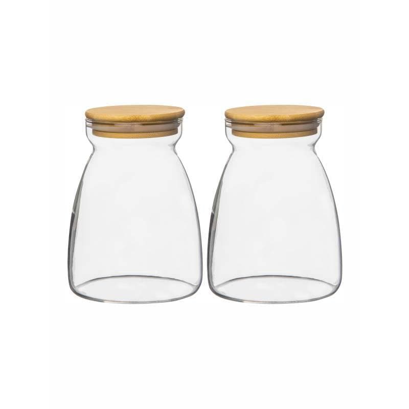 Jar - Jiki Storage Jar (1100 ML) - Set Of Two