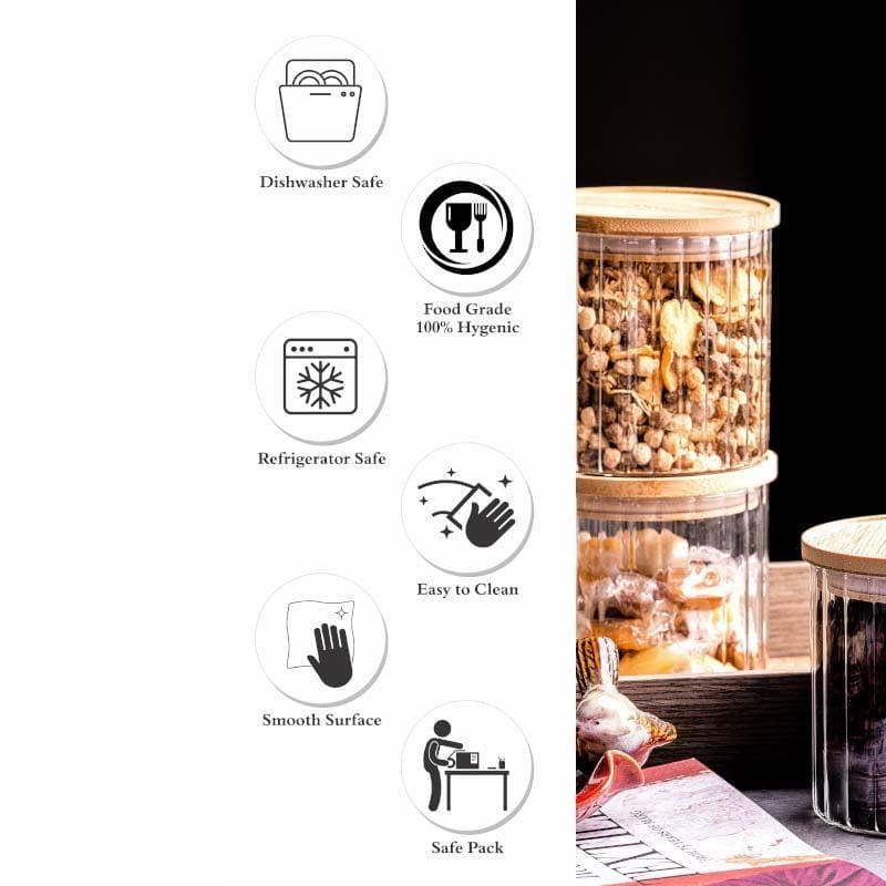 Buy Jars - Sefona Storage Jar (685 ML) - Set Of Three at Vaaree online