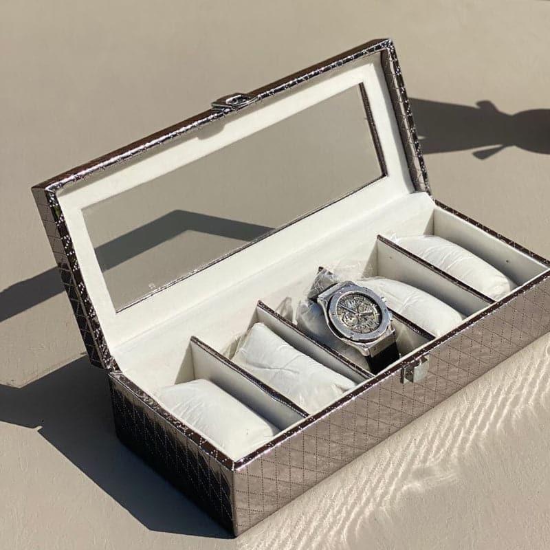 Jewelbox - Elita Watch Box - Grey