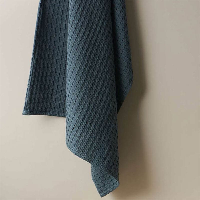 Bath Towels - Beehive Bamboo Bath Towel - Ash