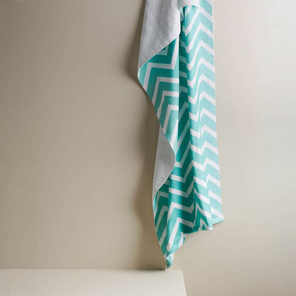 Buy Chevron Cotton Terry Bath Towel Bath Towels from Vaaree