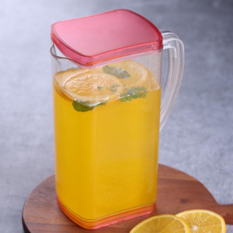 Buy Neer Hexa Jug (2000 ML) - Pink Jug from Vaaree