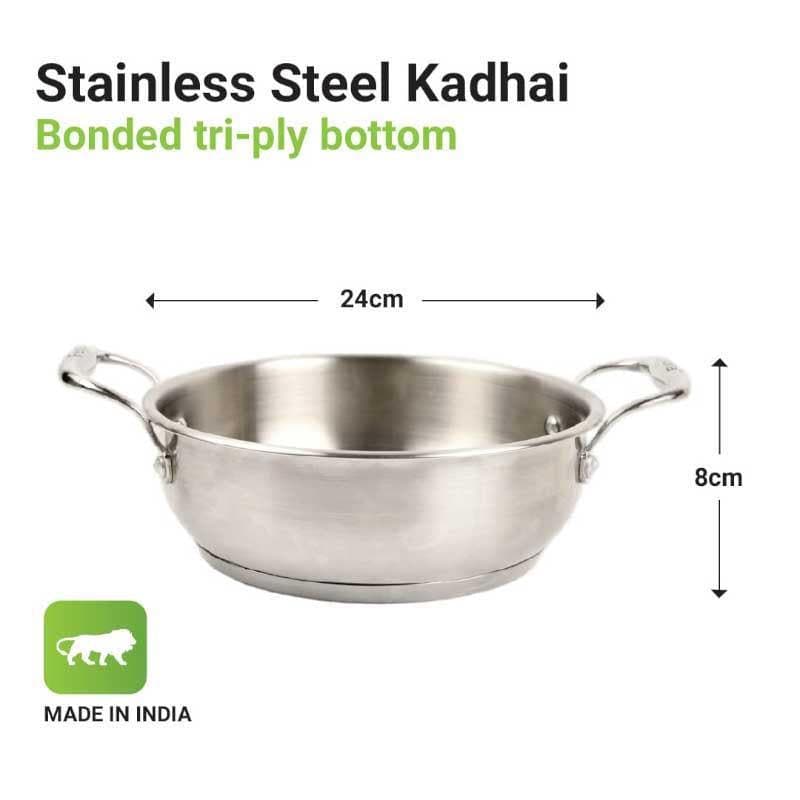 Kadhai - Femora Induction Safe Kadhai - 2600 ML