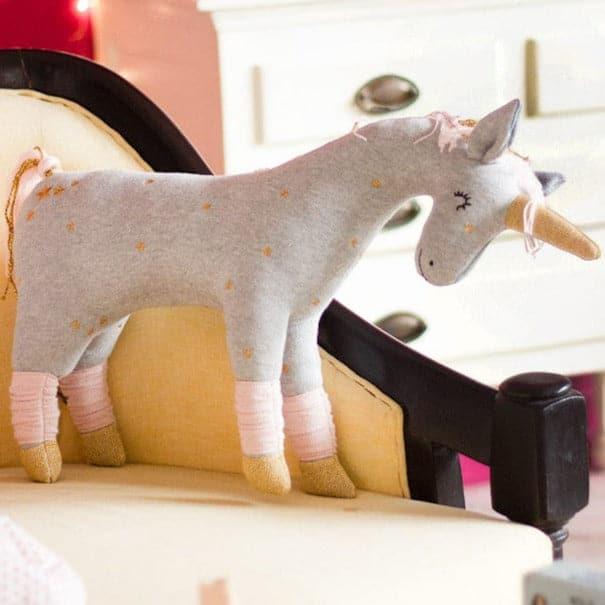 Buy Unicorns Are Real Knitted Cotton Toy Kids Toys from Vaaree