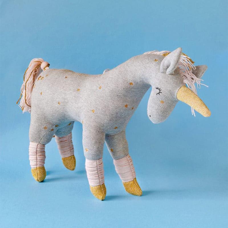 Buy Unicorns Are Real Knitted Cotton Toy Kids Toys from Vaaree