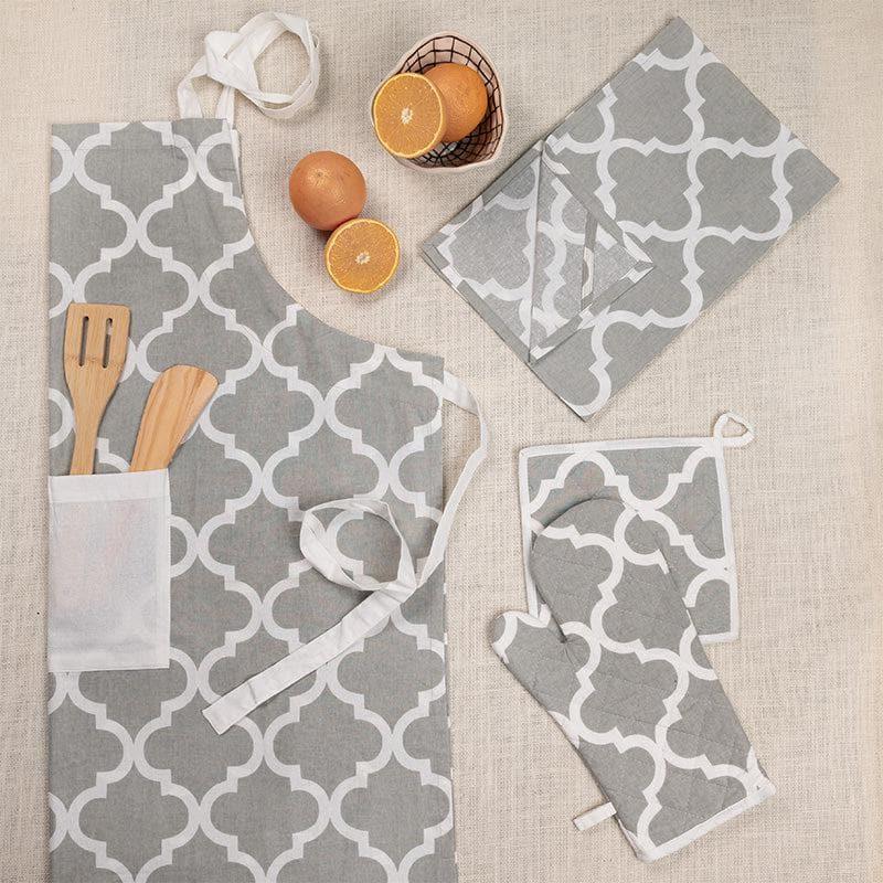 Kitchen Set - Reva Kitchen Linen Set - Grey